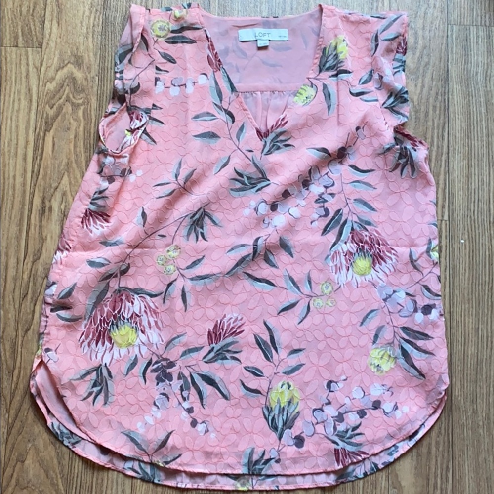 Loft | Gorgeous Floral Top NWOT